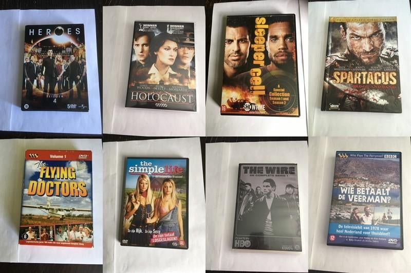 series dvd diverse (8 stuks) OOK PER STUK, Cd's en Dvd's, Alle leeftijden, Ophalen of Verzenden, Zo goed als nieuw