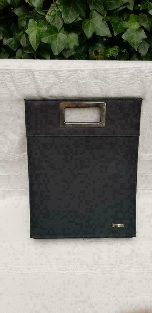 E226: BULAGGI zwarte stoffen tas met metalen handvat, -, -, Shopper, Ophalen of Verzenden