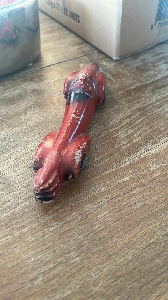 Plâtre et Farine Recordauto zeldzaam modelletje lengte 19cm, Ophalen of Verzenden