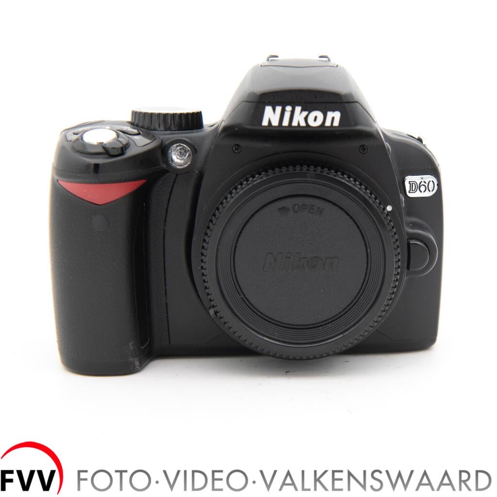 Nikon D60 Body, Gebruikt, Spiegelreflex, 10 Megapixel, Ophalen of Verzenden