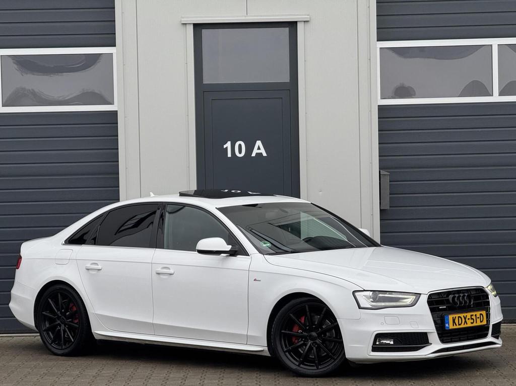 Audi A4 2.0 TFSI quattro 225PK+ S-Line / Led / Luxe, Auto's, Audi, Automaat, 15 km/l, Gebruikt, 4 cilinders