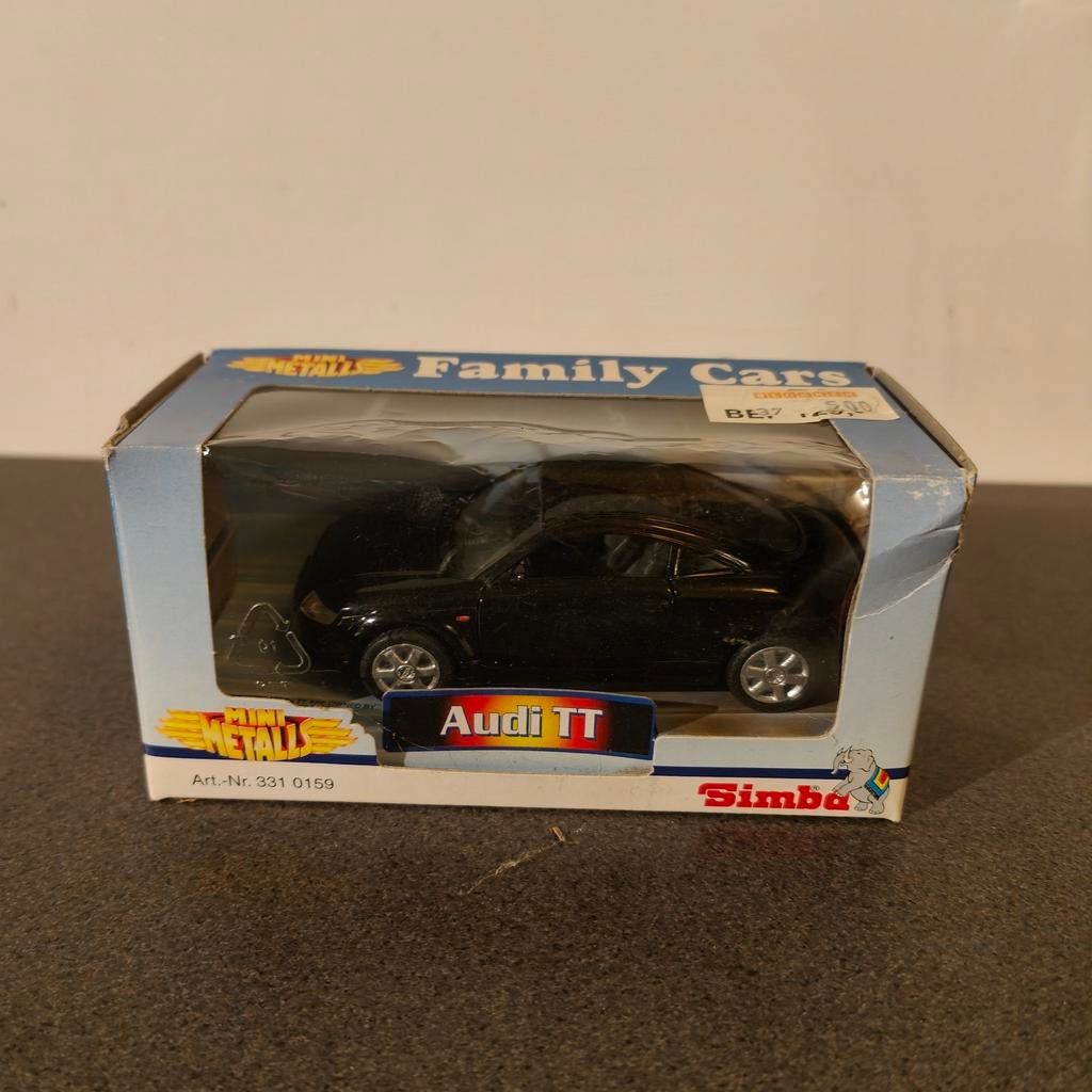 Simba Family Cars Audi TT modelauto, Ophalen of Verzenden, Nieuw, Auto