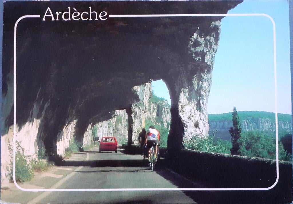 Ansichtkaart Frankrijk Ardeche, Ophalen of Verzenden, 1960 tot 1980, Gelopen, Frankrijk