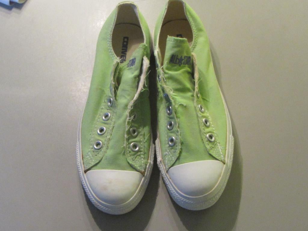 Originele converse lage all stars, lichtgroen maat 39, Kleding | Dames, Schoenen, Ophalen of Verzenden, Groen, Sneakers of Gympen