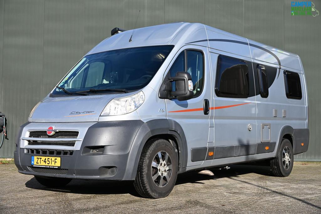 Bürstner City Car 640 Enkele bedden|31000 KM|Zonnepaneel, Verwarmde buitenspiegels, Buscamper of Camperbus, Ringverwarming, Bedrijf