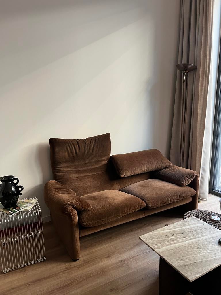 Cassina Maralunga sofa, Ophalen, Zo goed als nieuw