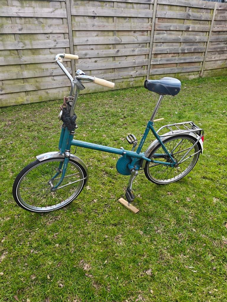 Vintage Batavus vouwfiets - Klassieke opvouwbare fiets, Fietsen en Brommers, Ophalen, Gebruikt, Batavus, Dames