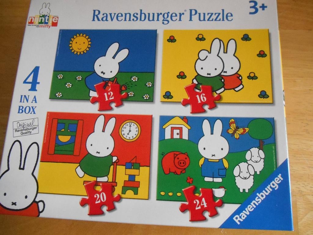 kinderpuzzel Nijntje, Ophalen, 10 tot 50 stukjes, Zo goed als nieuw, 2 tot 4 jaar