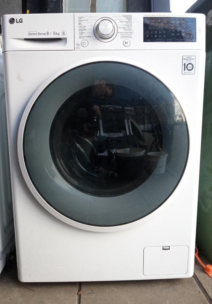 Nette LG was/ droog combinatie.8 kg wassen en 5 kg droger., 8 tot 10 kg, Ophalen of Verzenden, Gebruikt, 85 tot 90 cm