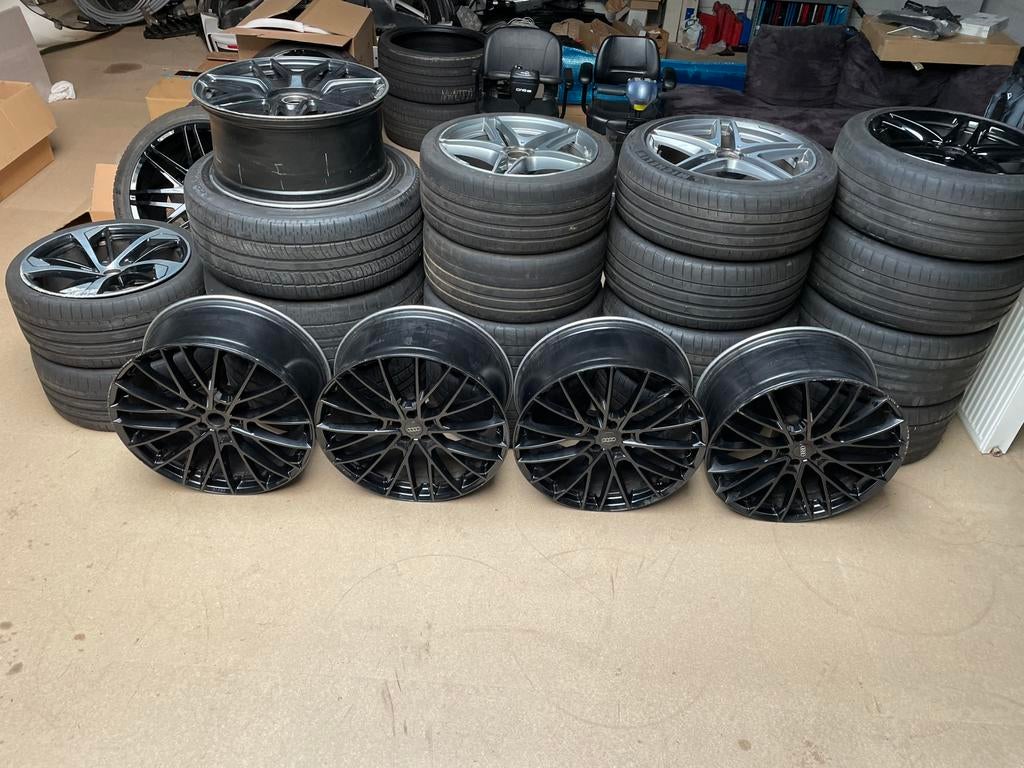 Mercedes velgen E63, C63, G63, S63 Audi RS5 en E-Tron, Ophalen, Gebruikt