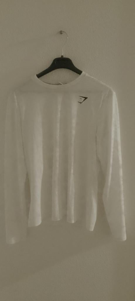 Heren gymshark lange mouwen sportshirt, Ophalen of Verzenden