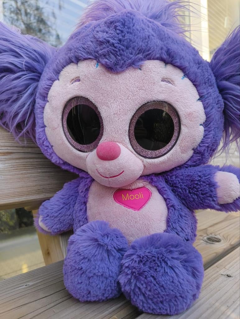 Ylvi and the Minimoomis paars Cr 40cm Mooli, Kinderen en Baby's, Speelgoed | Knuffels en Pluche, Ophalen of Verzenden, Gebruikt