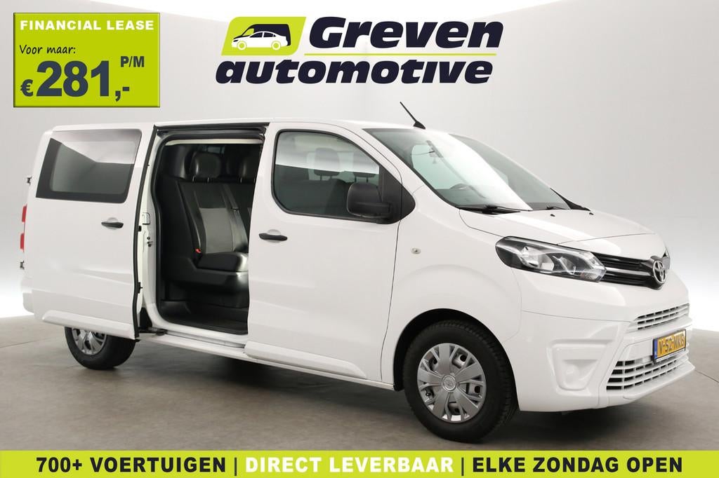 Toyota ProAce Worker 2.0 D-4D L3H1 | DC | 6 Zits | Trekhaak, Auto's, Bestelauto's, Voorwielaandrijving, Gebruikt, 4 cilinders