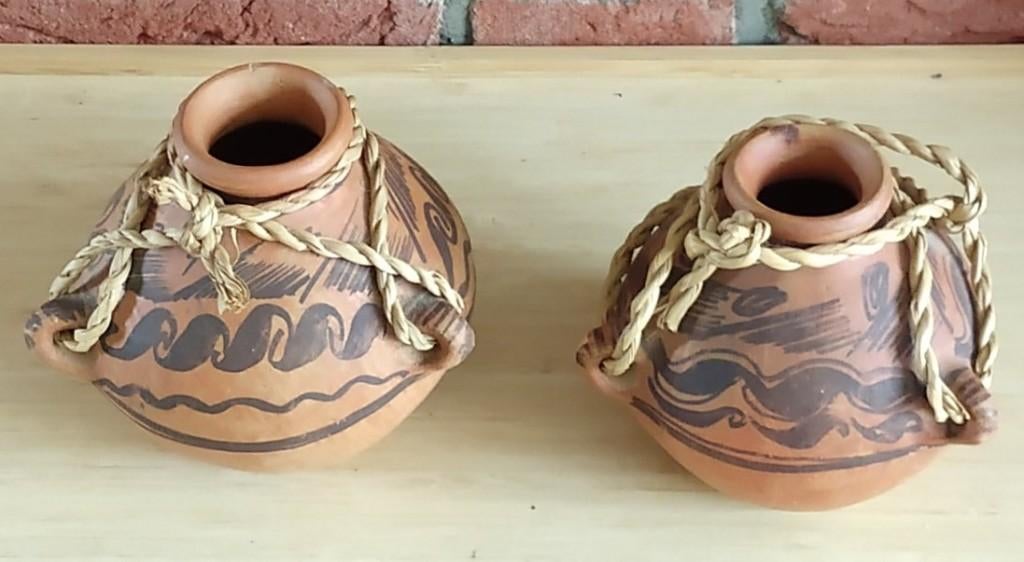 antieke terra cotta Ansen pot, volgnr 4, Ophalen of Verzenden