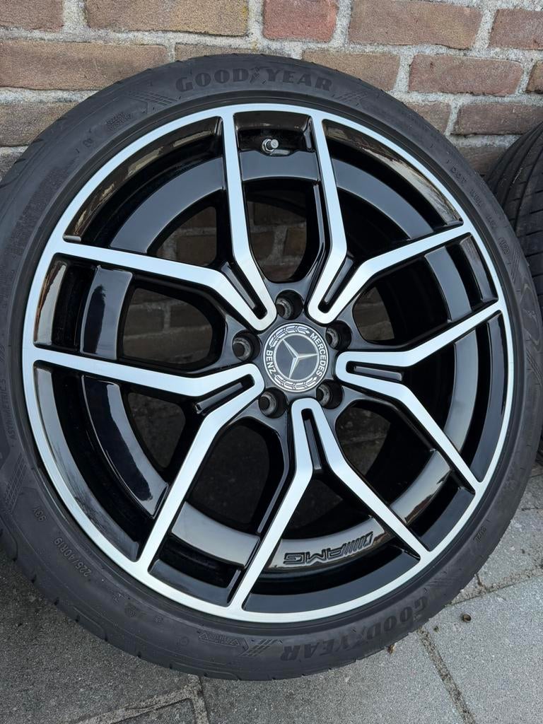 MERCEDES C-klasse w206 s206 19” goodyear zomer velgen OEM, 255 mm, Banden en Velgen, Zomerbanden, Ophalen