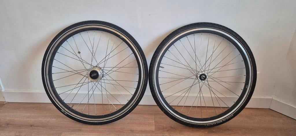 Shimano 28 inch fietswielen met Nexus 7 speed, Ophalen of Verzenden, Gebruikt, Remmen, Aluminium