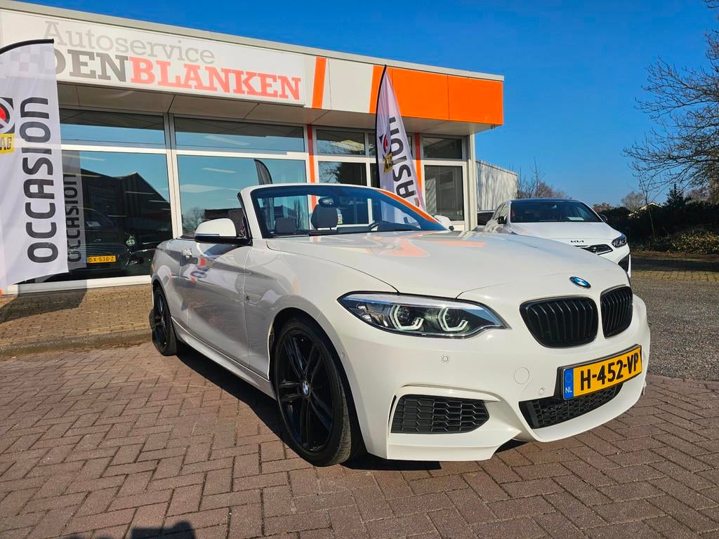 BMW 2-serie Cabrio 218i Executive Edition M Sport Automaat B, Auto's, BMW, Gebruikt, Euro 6, Cabriolet, 4 stoelen