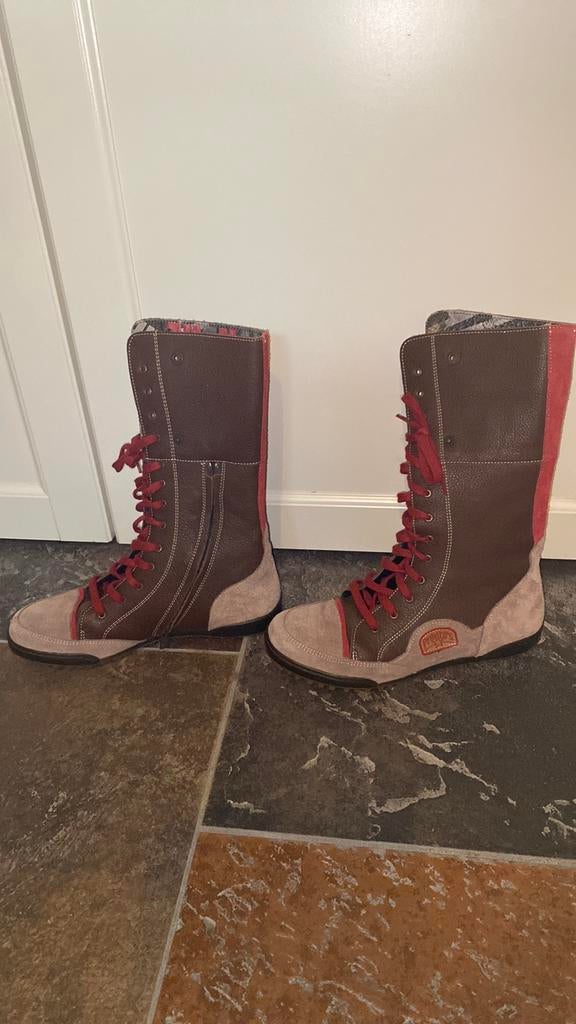 Gave laarzen mt 40 of 39 1/2, Kleding | Dames, Schoenen, Ophalen of Verzenden, Zo goed als nieuw, Overige kleuren, Hoge laarzen