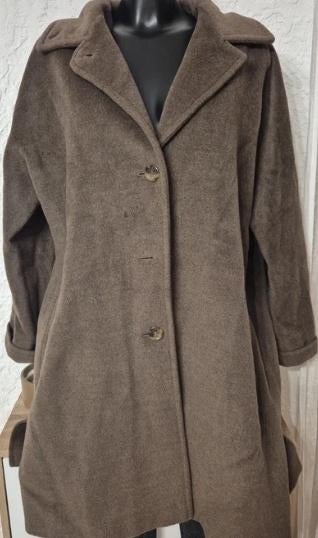 Max Mara jas bruin 42/44, Ophalen of Verzenden, Gedragen, Maat 42/44 (L), Bruin