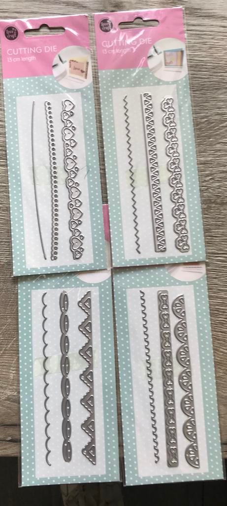 Diverse Embossing & Uitsnijmallen voor Kaarten/Knutselen, Ophalen, Nieuw, Gereedschap of Toebehoren