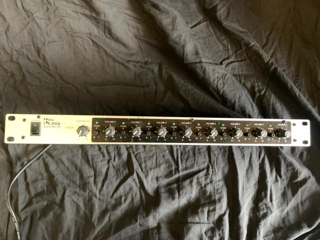 the T-Mix, Verzenden, Gebruikt, Minder dan 5 kanalen, Microfooningang