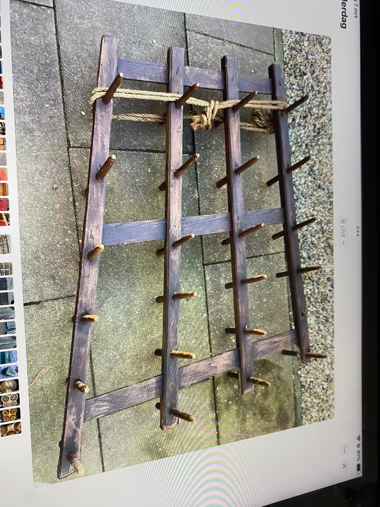 Oude houten eg, Ophalen of Verzenden