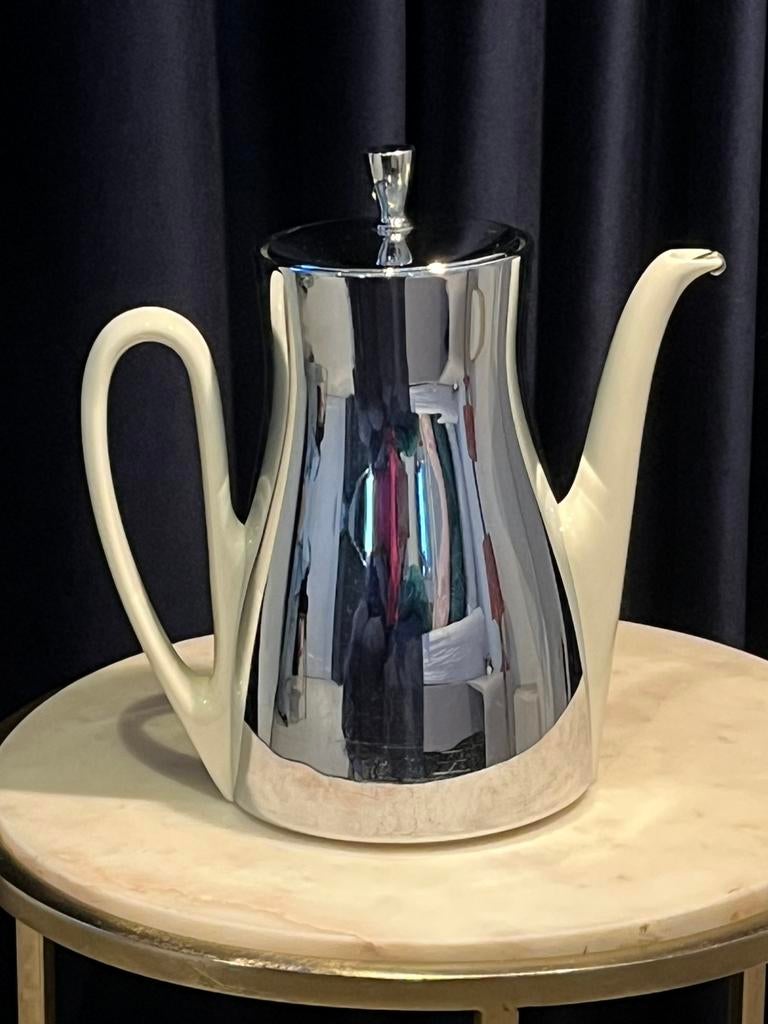 Vintage MCM Fürstenberg & SUS Isoleer-Theepot – 1.5L, Gebruikt, Overige typen, Ophalen of Verzenden, Overige stijlen