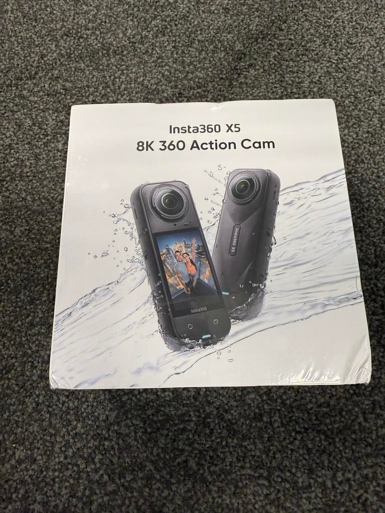 Insta360 X5 8K 360 Action Cam - Nieuw in doos, Ophalen of Verzenden, Nieuw, Overige merken