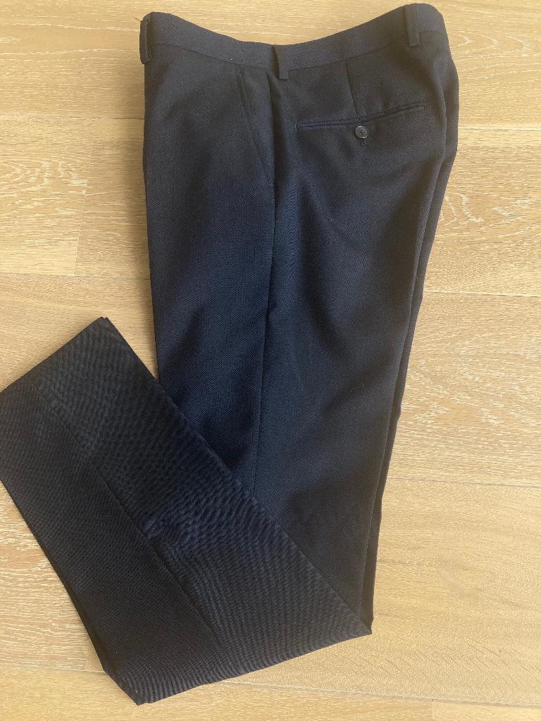 Heren blauwe wollen pantalon, broek van WE mt. 44, Kleding | Heren, WE, Blauw, Nieuw, Ophalen of Verzenden