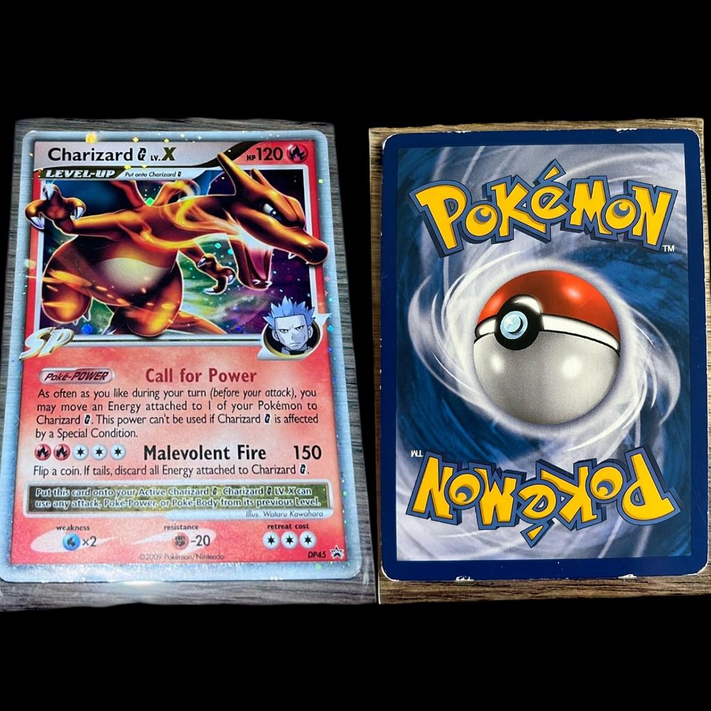 Charizard G LV.X #DP45 (Pokemon Promo), Hobby en Vrije tijd, Verzamelkaartspellen | Pokémon, Ophalen of Verzenden, Zo goed als nieuw