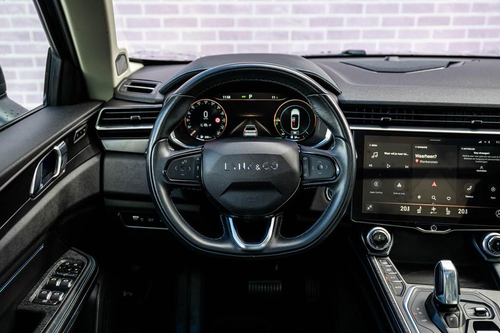 Lynk & Co 01 Plug-in Hybrid 1.5 Black Pack | Lederen bekledi, Blauw, 120 €/maand, Bedrijf, 1854 kg