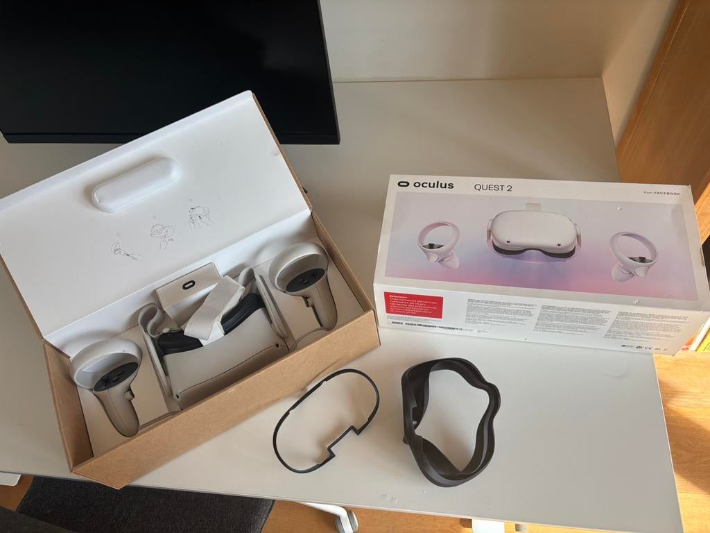 Oculus Quest 2 | 128 GB, Spelcomputers en Games, Virtual Reality, Ophalen of Verzenden, Gebruikt, Overige platformen