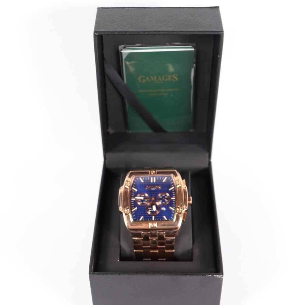 Gamages London Magnitude Rose  Horloge (51mm) - A Grade, Gamages of London, Gebruikt, Info@gamages.london, 164-182 Oxford Street, Westminster