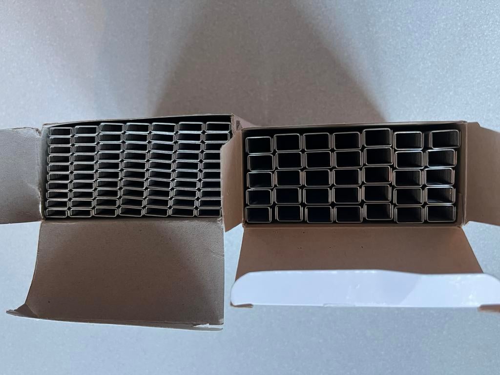 Tacker nieten type 80 verzinkt 4 mm en 8 mm, Ophalen of Verzenden, Nieuw