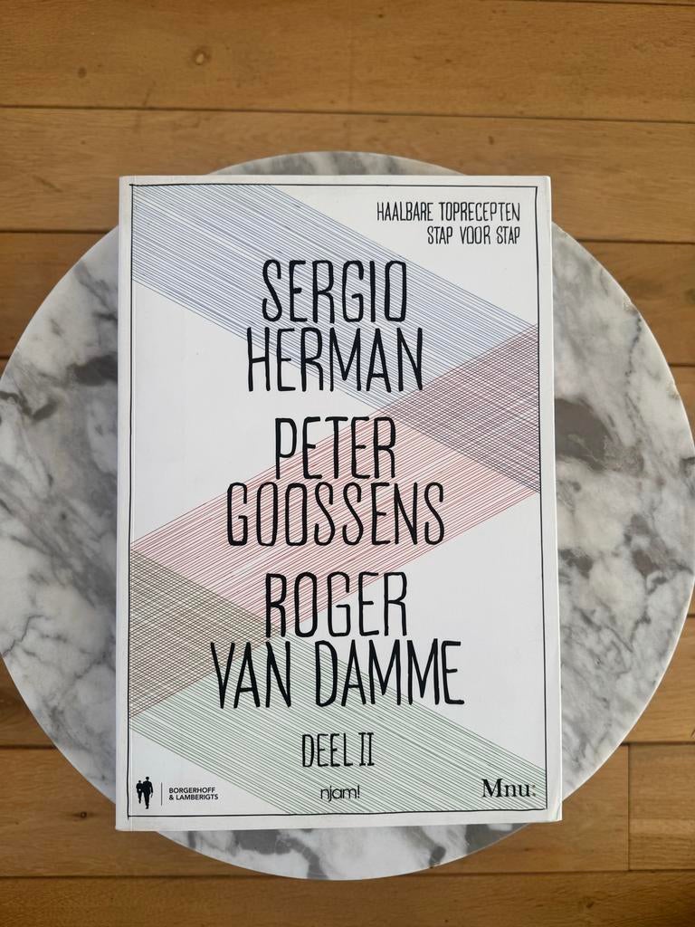Kookboek Sergio Herman, Peter Goossens, Roger van Damme, Boeken, Kookboeken, Ophalen of Verzenden, Zo goed als nieuw, Overige gebieden