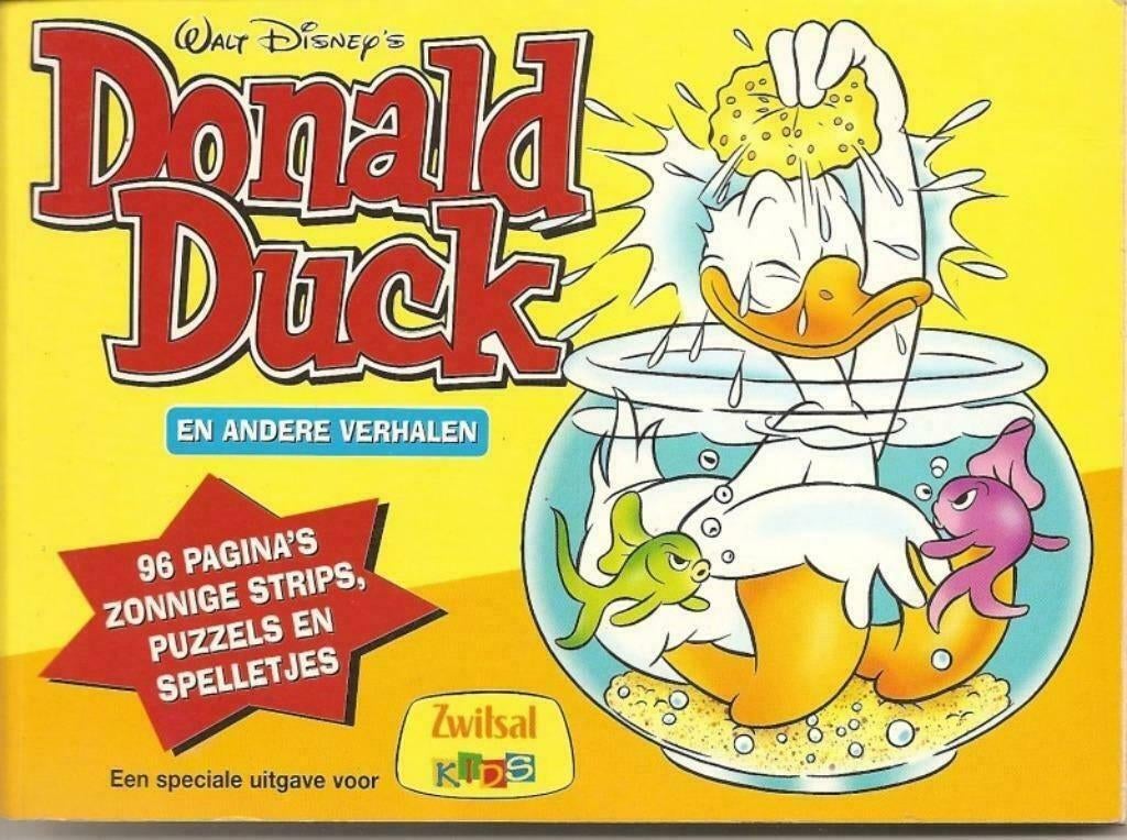 Donald Duck en andere verhalen (reclame Zwitsal), Eén stripboek, Ophalen of Verzenden, Zo goed als nieuw
