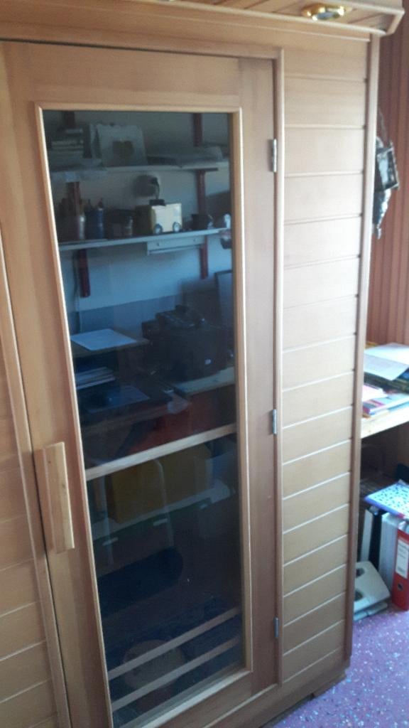 Sauna, Ophalen, Zo goed als nieuw, Complete sauna