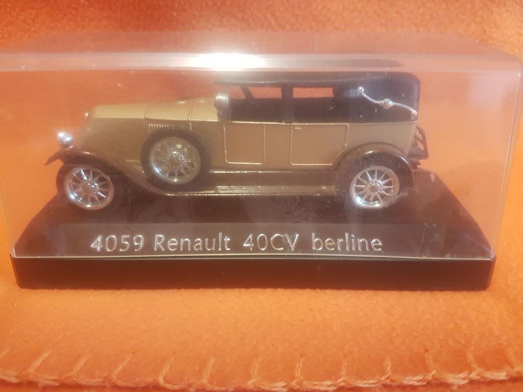 Solido Renault 40cv berline 1926, Ophalen of Verzenden, Zo goed als nieuw, Auto, Solido