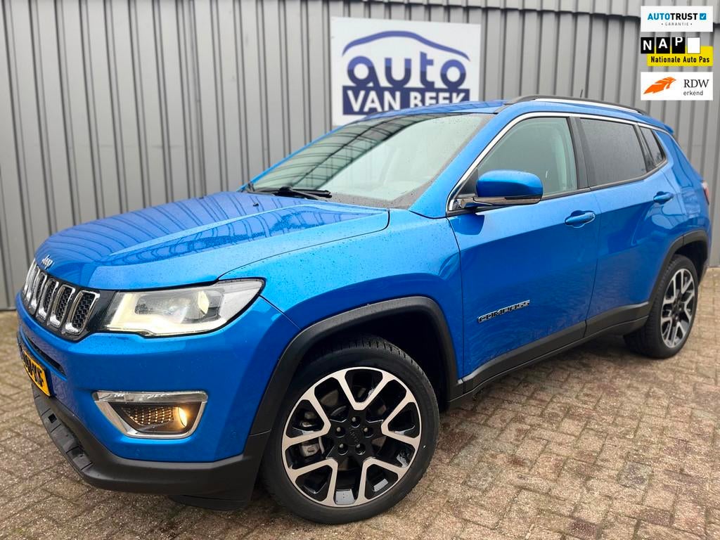 Jeep Compass 4xe 190 Plug-in Hybrid Electric Limited Busines, Automaat, Blauw, Vierwielaandrijving, 1835 kg