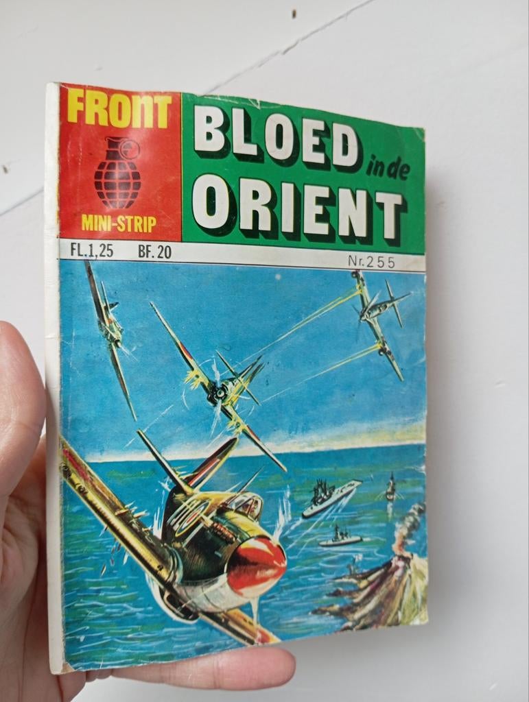 Front Mini-Strip Nr. 255 Bloed in de Orient, Boeken, Stripboeken, Ophalen of Verzenden