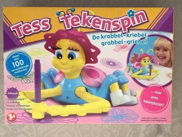 Tess Tekenspin, Ophalen of Verzenden, Zo goed als nieuw, Knutselen