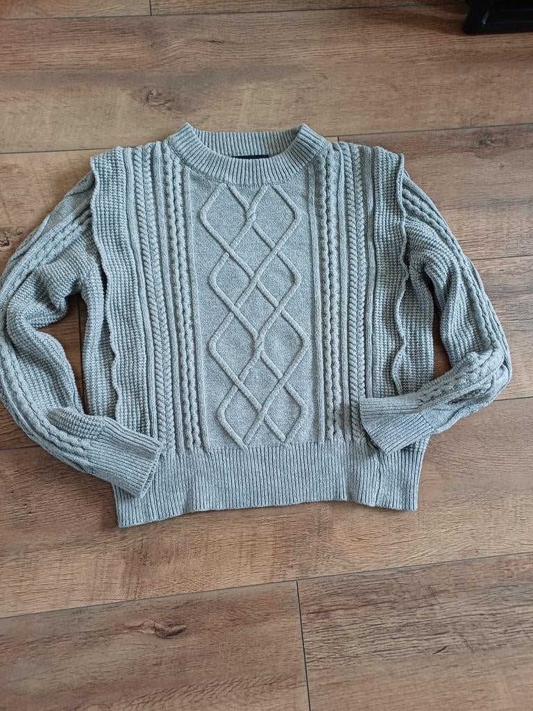 leuke aparte grijze trui 36, Ophalen of Verzenden, Nieuw, Maat 36 (S), Grijs