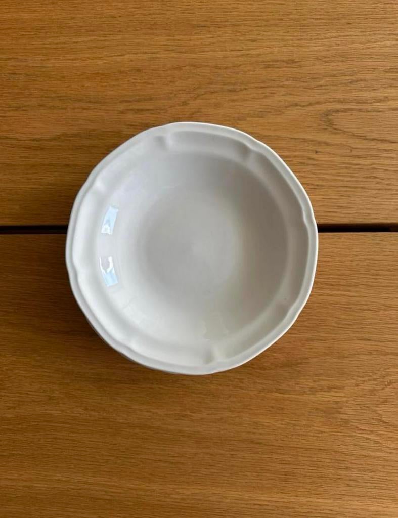 4 diepe borden Blokker Rome, Huis en Inrichting, Gebruikt, Keramiek, Ophalen of Verzenden, Bord(en)