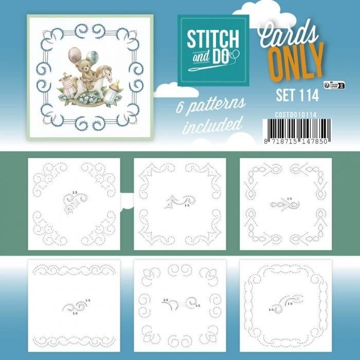 Stitch and Do A6 Cards only 14 en 6 verschillende oplegkaart, Hobby en Vrije tijd, Kaarten | Zelf maken, Blanco kaart of Basiskaart