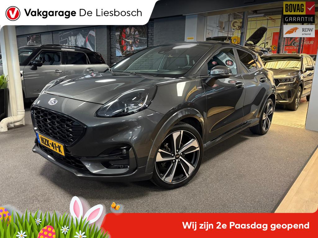 Ford PUMA 1.0 EcoBoost Hybrid ST-X automaat / 19 inch / B&0, 125 pk, Leder en Stof, 665 kg, Bedrijf