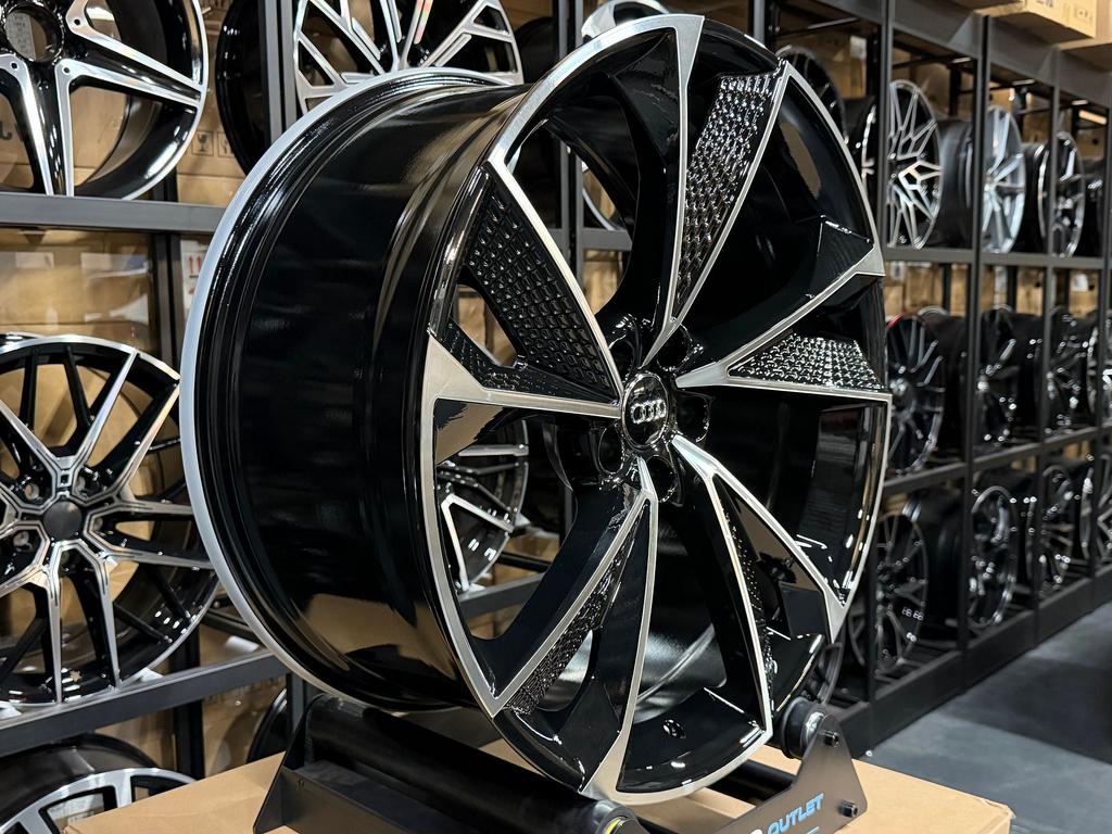 21 inch AUDI RS velgen 5X112 Q7 SQ7 Q8 ETRON S SQ A6 A7 A8, Gebruikt, Velg(en), -, -