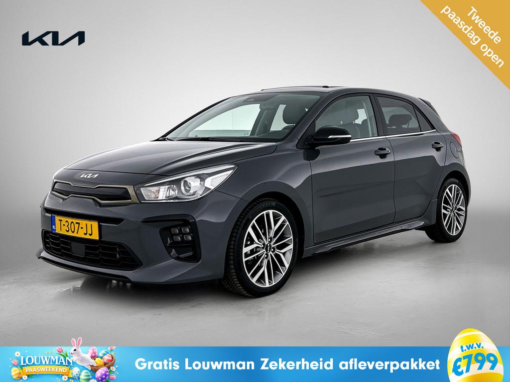 Kia Rio 1.0 T-GDi MHEV GT-Line Lichtmetalen velgen | Climate, Voorwielaandrijving, Gebruikt, Leder en Stof, Origineel Nederlands