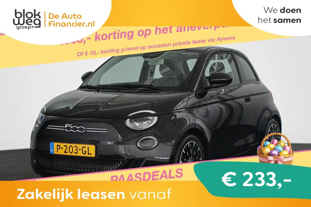 Fiat 500 Icon 42 kWh € 16.890,00, Automaat, Stof, 118 pk, 4 stoelen