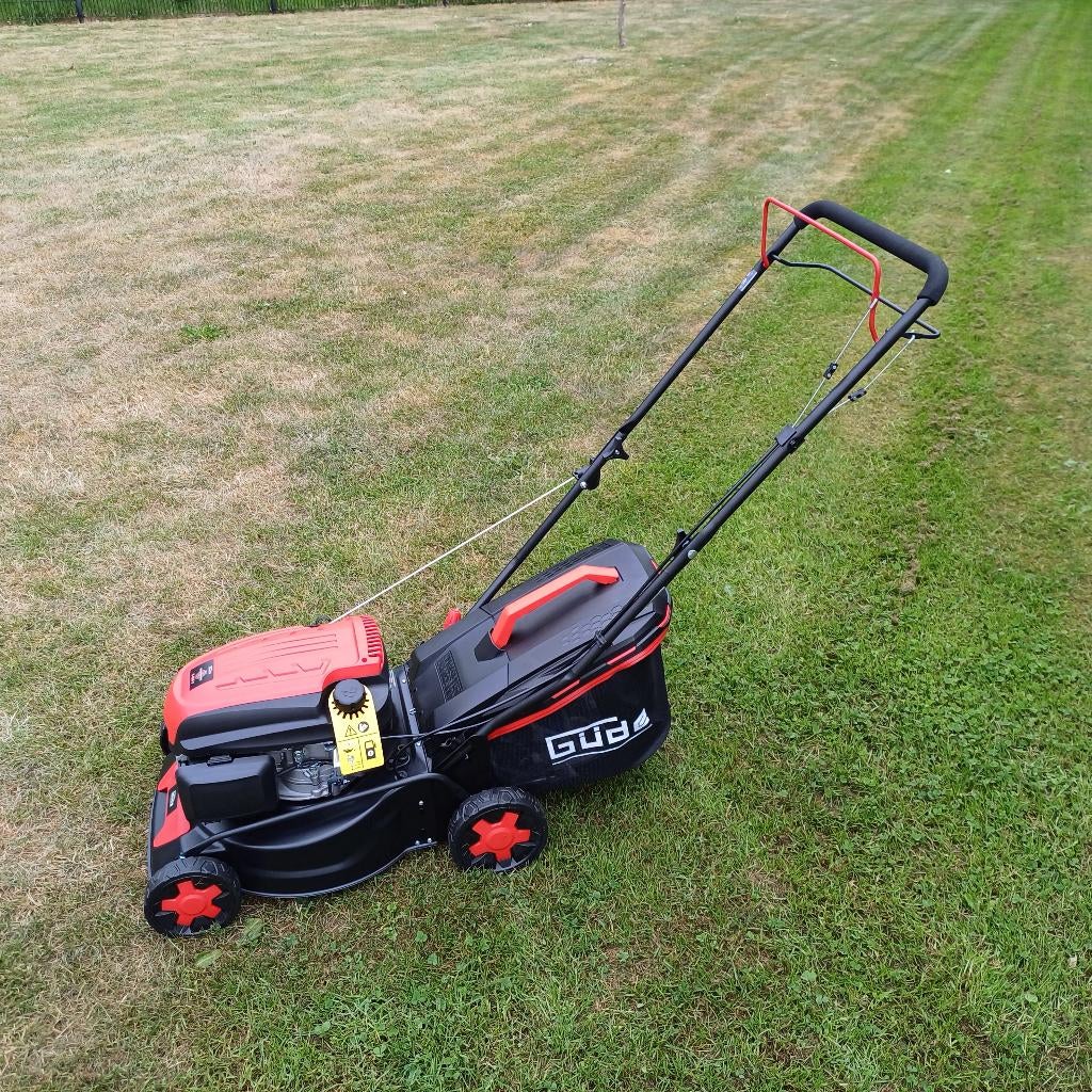 Gude Ecowheeler 413.3 Aangedreven mulch grasmaaier!!, Tuin en Terras, Grasmaaiers, Ophalen, Nieuw, Benzine-grasmaaier, 50 cm of meer