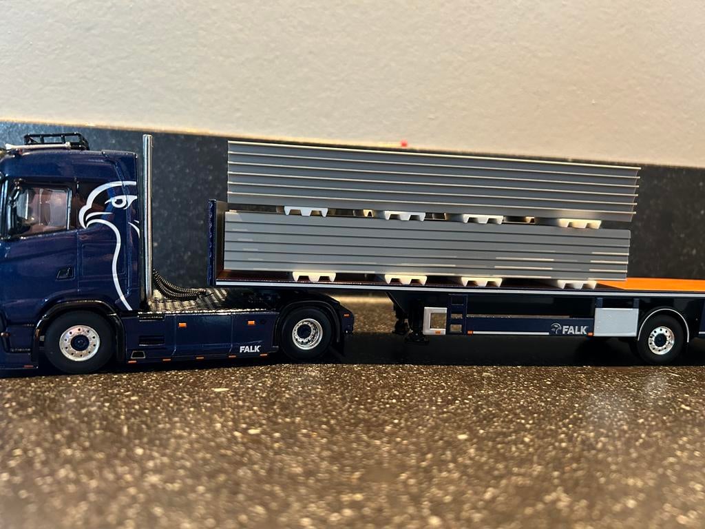 1:50 lading panelen voor bijv. Falk wsi model, Ophalen, Zo goed als nieuw, Bus of Vrachtwagen, Wsi